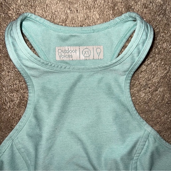 Outdoor Voices Athena Crop Top Mint Green Size S - Picture 5 of 7